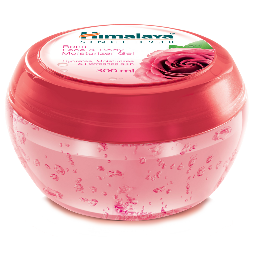 Himalaya Rose Face & Body Moisturizer Gel - 300ml-0