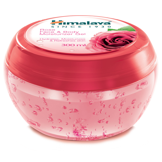 Himalaya Rose Face & Body Moisturizer Gel - 300ml-0