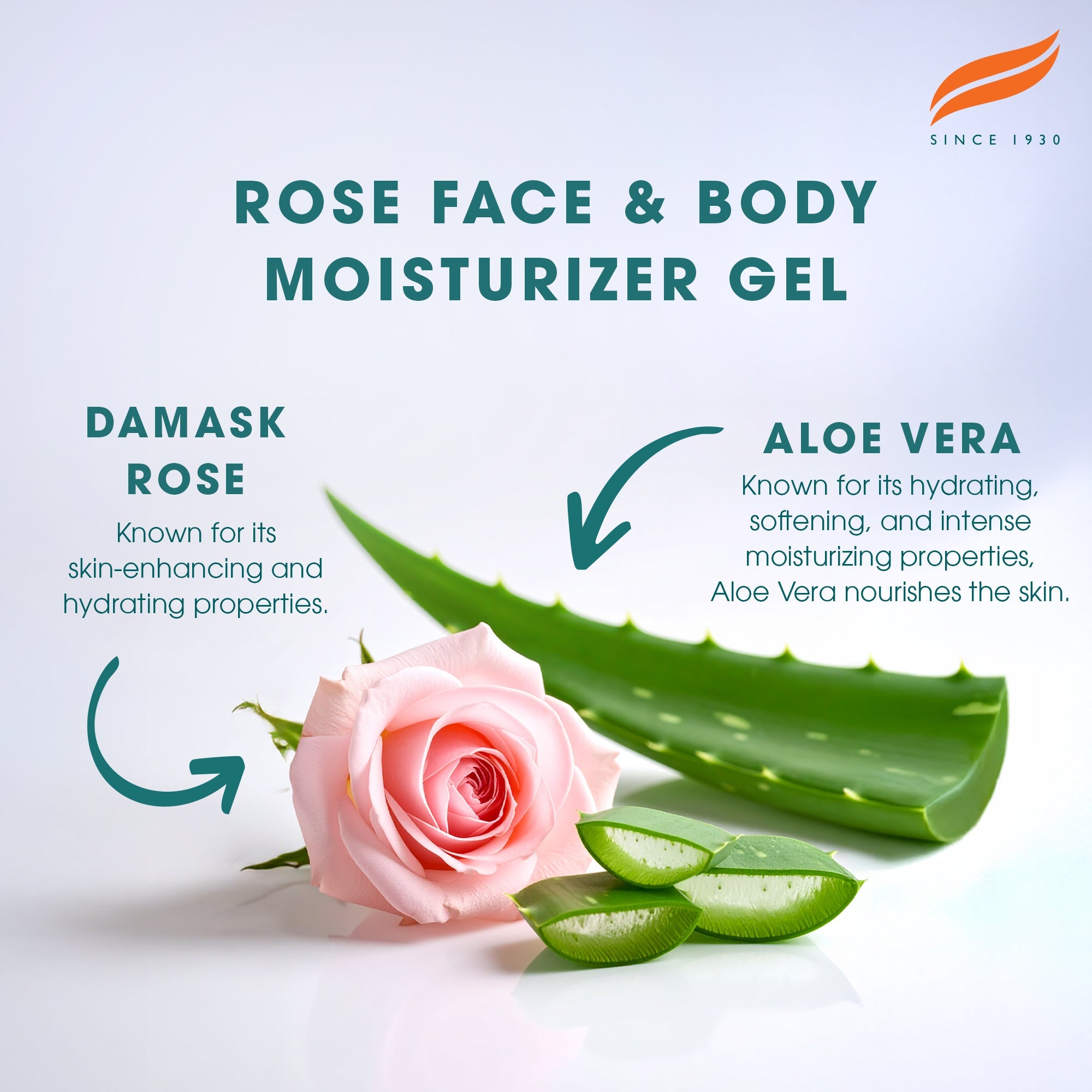 Himalaya Rose Face & Body Moisturizer Gel - 300ml-3
