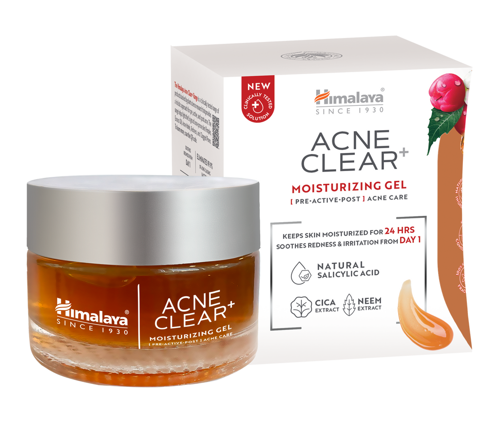 Himalaya Acne Clear+ Moisturizing Gel-0