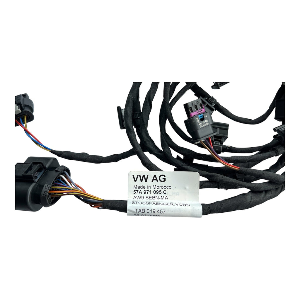 NEW OE BUMPER CABLE HARNESS 4x PDC RADAR SKODA KAROQ 57A971095C-1