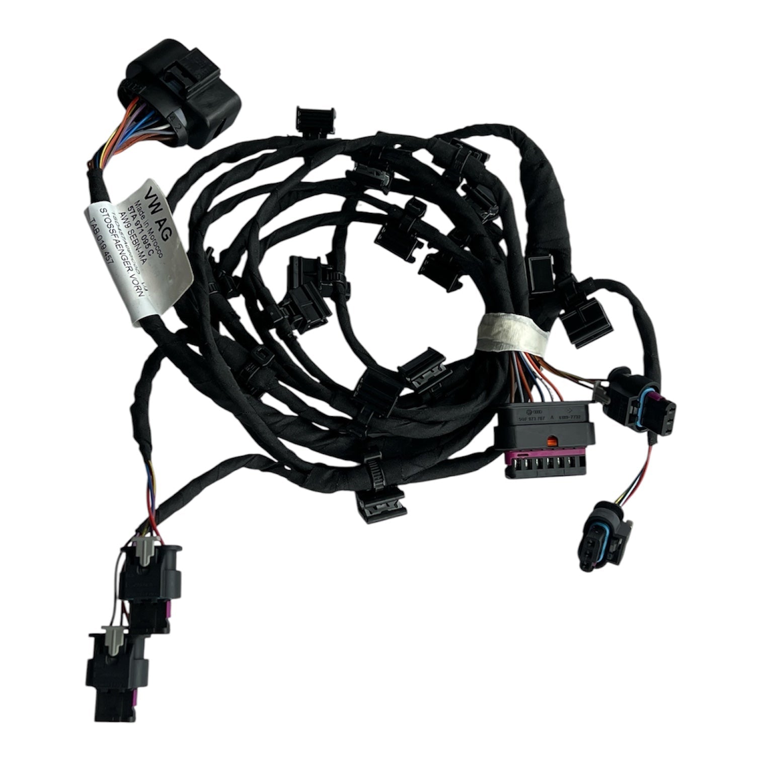 NEW OE BUMPER CABLE HARNESS 4x PDC RADAR SKODA KAROQ 57A971095C-3