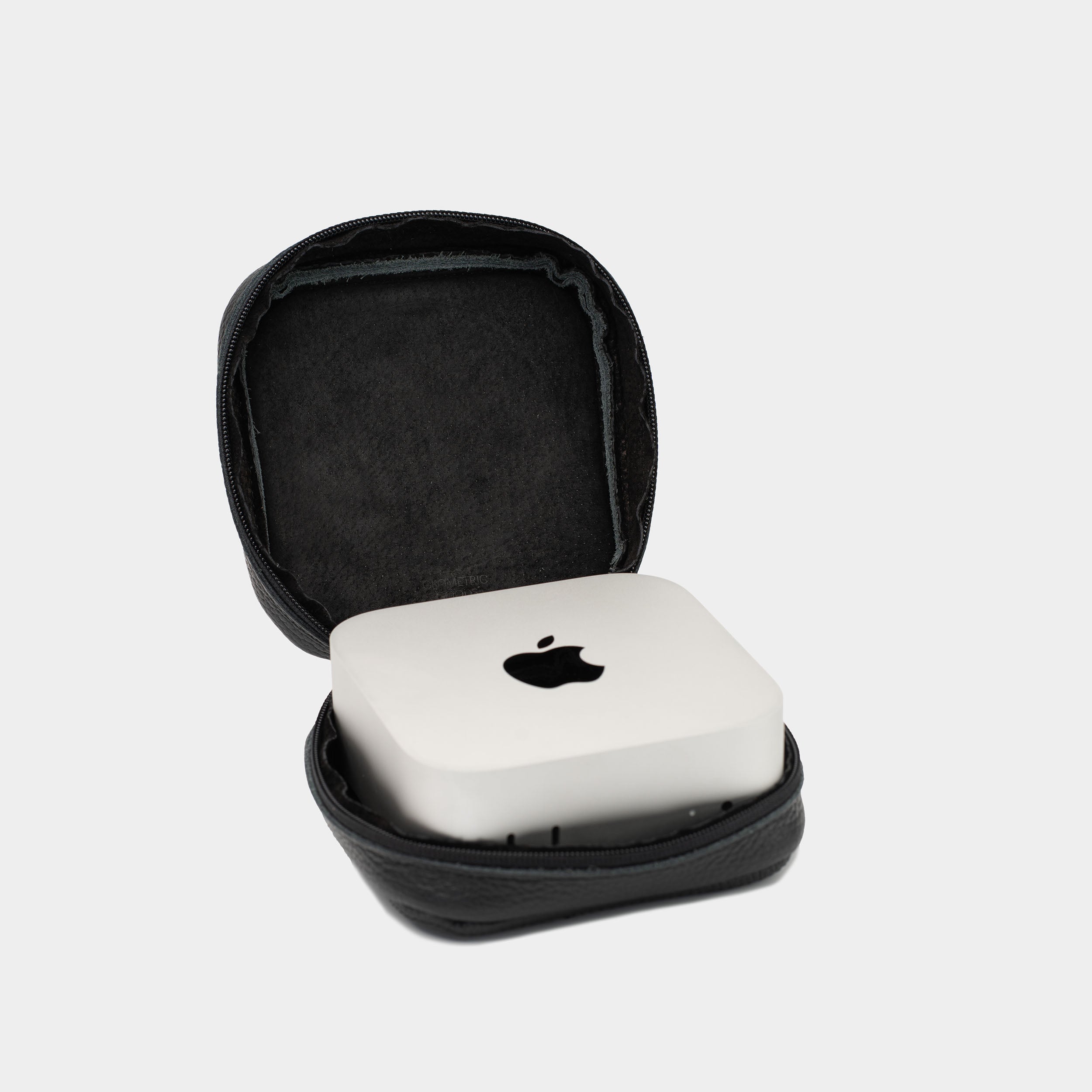 Flat-Grain Leather Case for Mac Mini