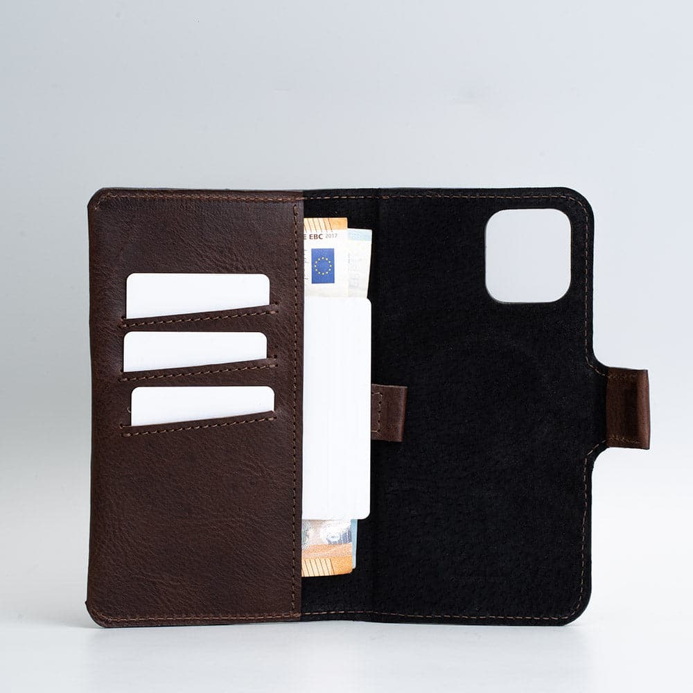 Skórzany portfel-etui Folio na iPhone'a serii 12 z MagSafe - The Minimalist 2.0 (PROMOCJA)