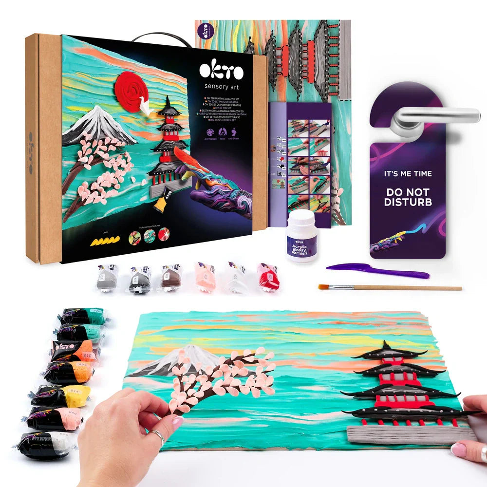 3D PICTURES TRAVEL DIY 3D Painting OKTO #Japan