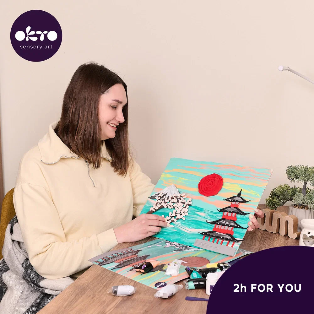 3D PICTURES TRAVEL DIY 3D Painting OKTO #Japan