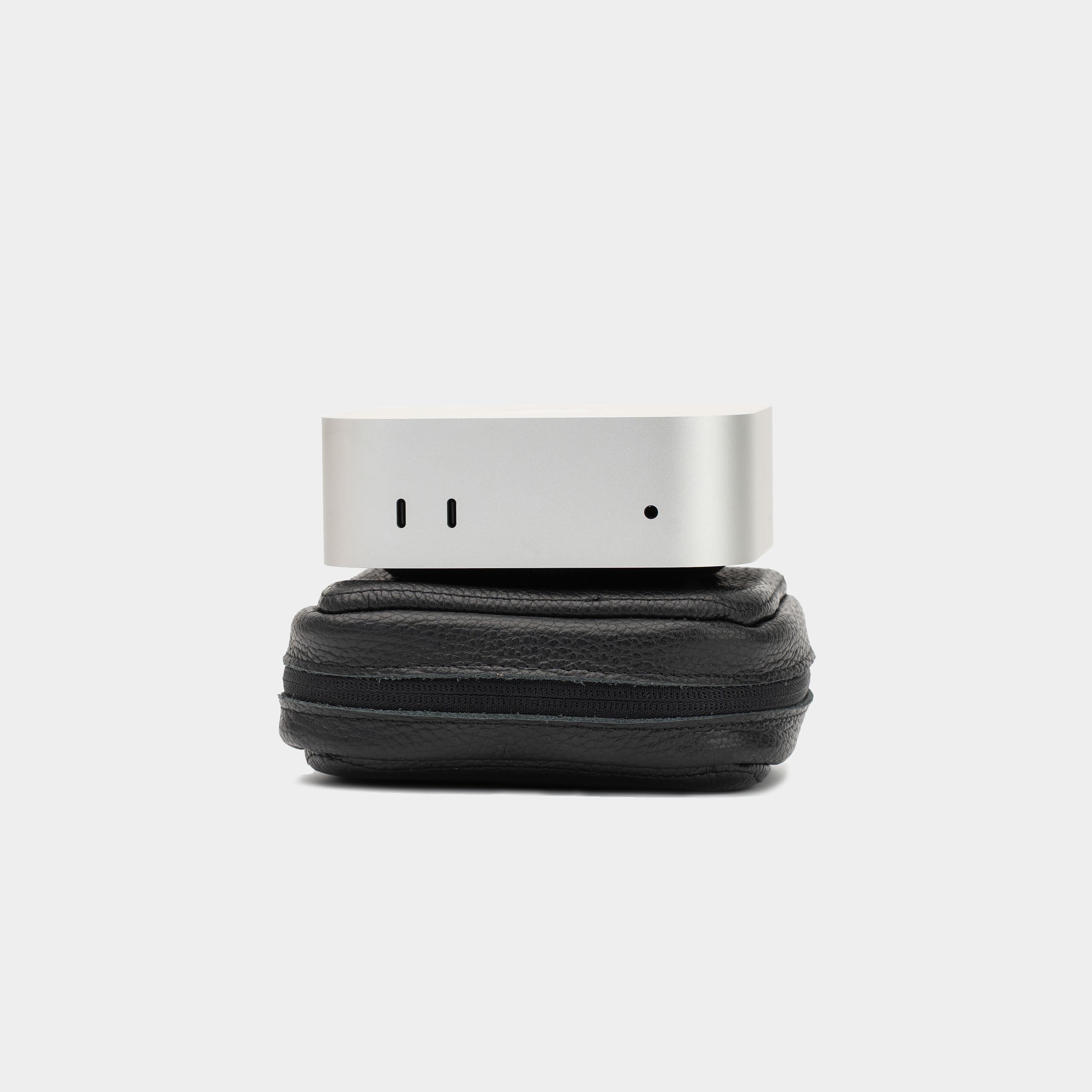 Flat-Grain Leather Case for Mac Mini